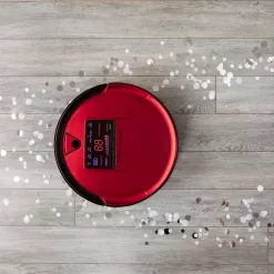bObsweep WP460011RO PetHair Robotic Vacuum Cleaner and Mop with Auto Recharging Station, Large dustbin, Stair & Obstacle Detection in Rouge