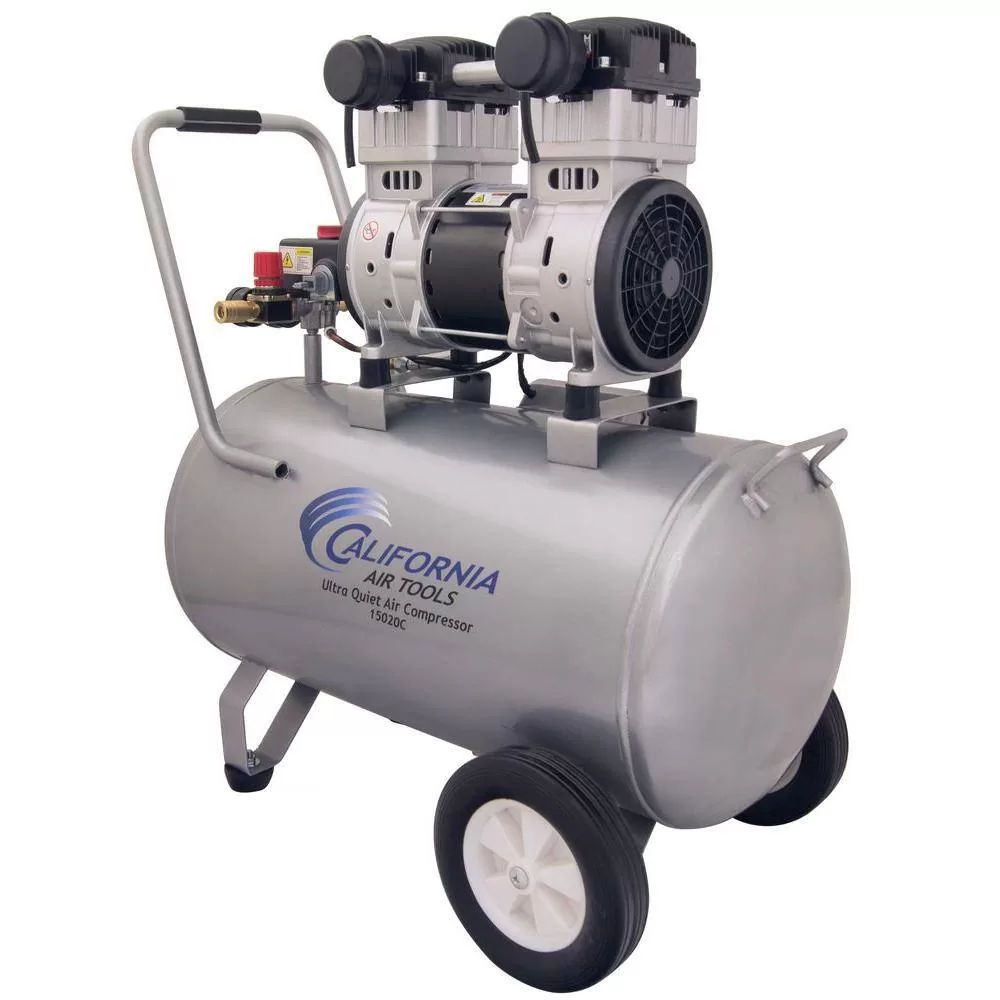 California Air Tools 15020C 15 Gal. 2.0 HP Ultra Quiet and Oil-Free Air Compressor