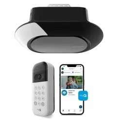 Chamberlain B4613T-MYQ-VKP1 B4613T 3/4 HP LED Smart Quiet Belt Drive Garage Door Opener