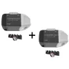 Chamberlain HD-B2211X2 1/2 HP Smart Quiet Belt Drive Garage Door Opener with Battery Backup (2-Pack)