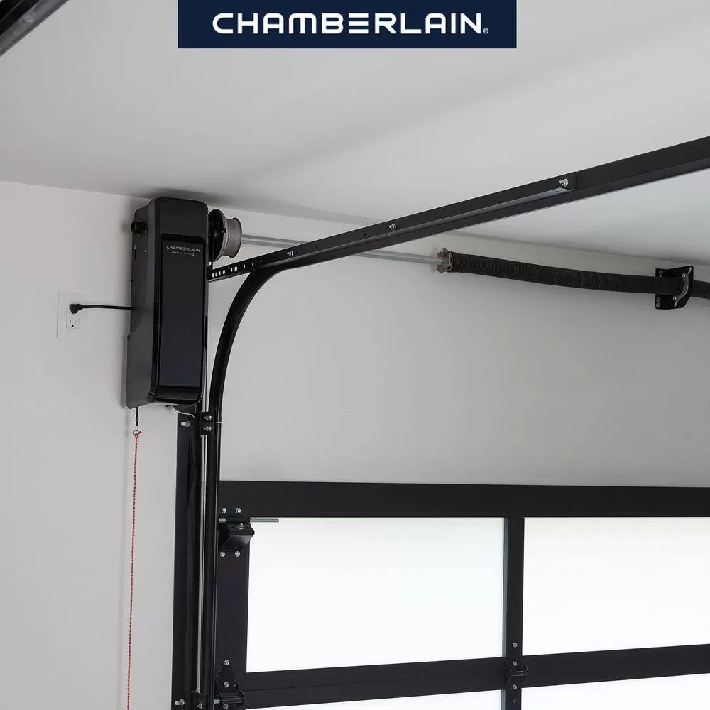 Chamberlain RJO101 RJO101 Wall Mount Drive Ultra-Quiet Garage Door Opener with Battery Backup and Wi-Fi Connection