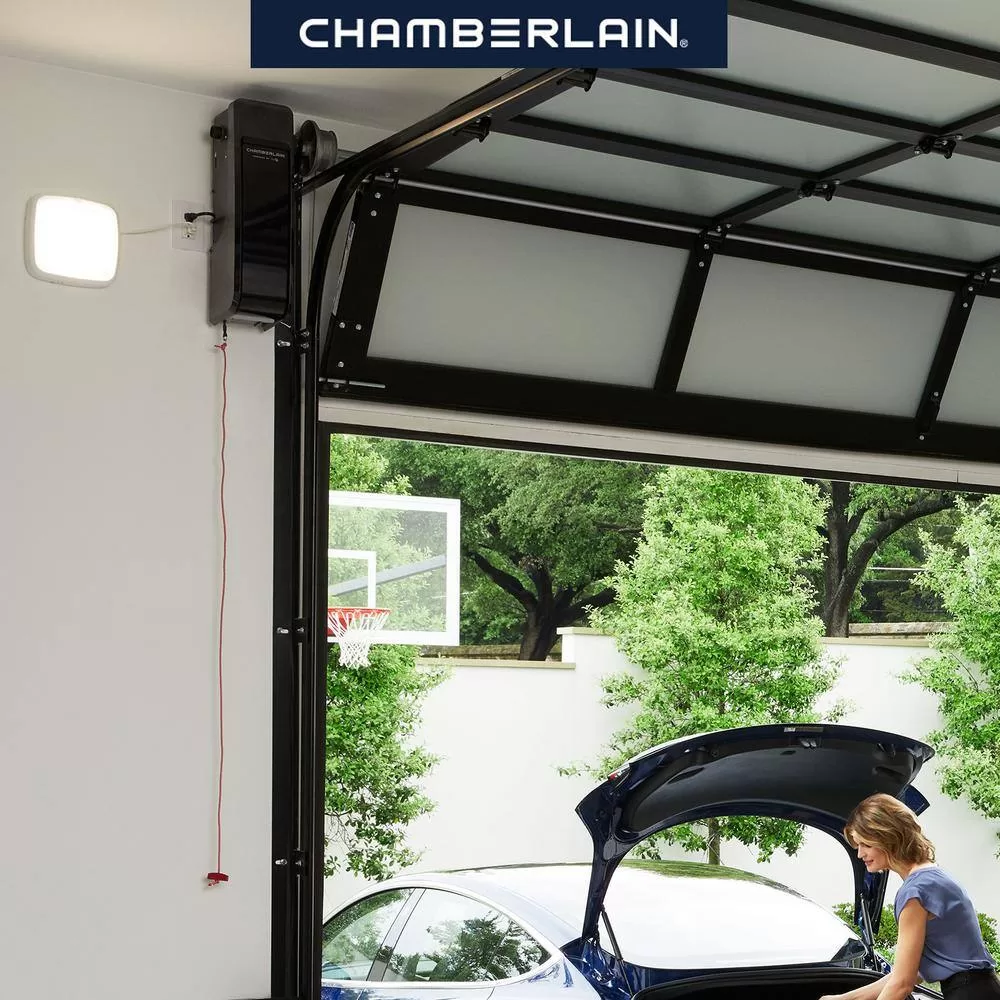 Chamberlain RJO101 RJO101 Wall Mount Drive Ultra-Quiet Garage Door Opener with Battery Backup and Wi-Fi Connection