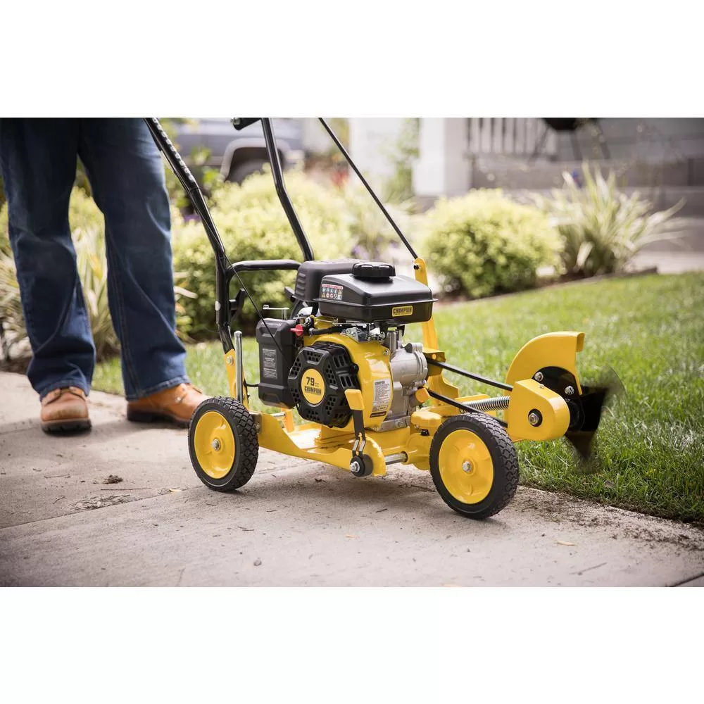 Champion Power Equipment 100731 9 in. 79 cc Gas Powered 4-Stroke Walk Behind Lawn Edger