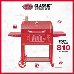 Char-Griller 2175 Classic Charcoal Grill in Black