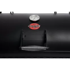 Char-Griller 8125 1012 sq. in. Competition Pro Offset Charcoal Grill or Wood Smoker in Black