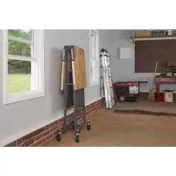 Cosco 66765DKG1E SmartFold Portable Workbench/Folding Utility Table (Gray Steel Frame)