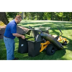 Cub Cadet Original Equipment 42 in. and 46 in. Double Bagger for Ultima ZT1 Series Zero Turn Lawn Mowers (2019 and After)