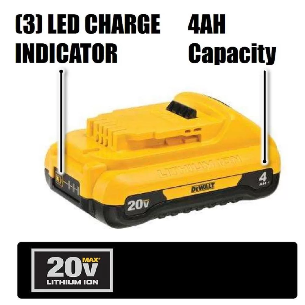 DEWALT DCS565BDCB246CK 20-Volt MAX Cordless Brushless 6-1/2 in. Circular Saw with (1) 20-Volt Battery 6.0Ah, (1) Battery 4.0Ah & Charger