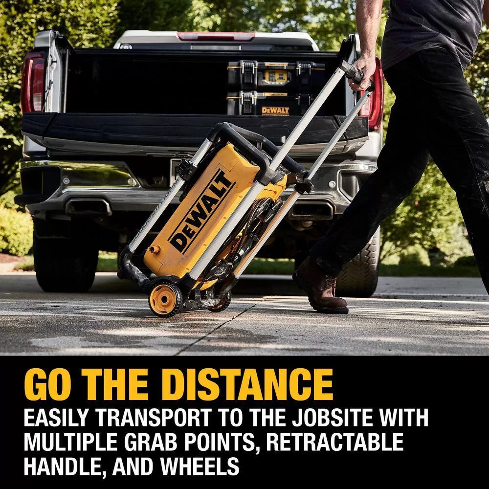 DEWALT DWPW3000 3000 PSI 1.1 GPM 15 Amp Cold Water Electric Pressure Washer with Internal Equipment Storage