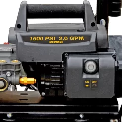 DEWALT DXPW1500E 1500 PSI 2.0 GPM Electric Cold Water Pressure Washer with AAA Triplex Pump