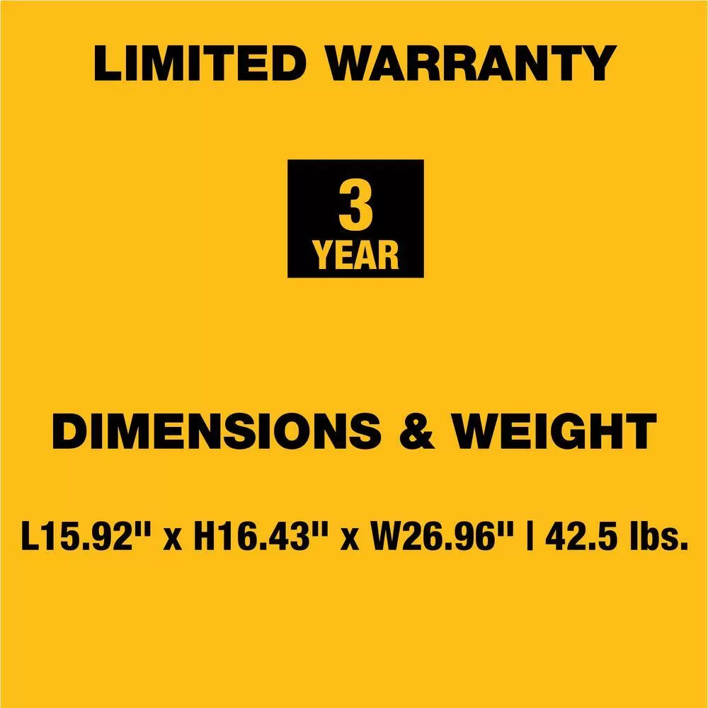 DEWALT DXPW2800E 2800 PSI 1.0 GPM Cold Water Electric Pressure Washer w/ Axial Pump
