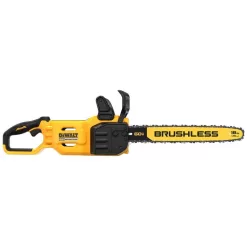 DEWALT FLEXVOLT 60V MAX 18 in. Brushless Cordless Battery Powered Chainsaw Kit with (1) FLEXVOLT 3 Ah Battery & Charger