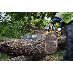 DEWALT 60V MAX 20in. Brushless Battery Powered Chainsaw Kit, (1) FLEXVOLT 5Ah Battery, Charger & 20in. Chain (68 Link)