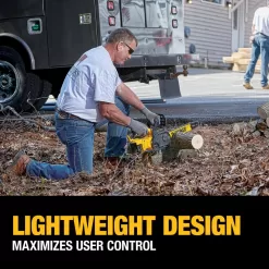 DEWALT 20V MAX 125 MPH 450 CFM Brushless Cordless Battery Powered Handheld Leaf Blower Kit & Cordless Chainsaw (Tool Only)