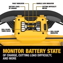 DEWALT 20V MAX 21 in. Brushless Cordless Battery Powered Self Propelled Lawn Mower Kit with (2) 10 Ah Batteries & Chargers