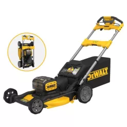 DEWALT 20V MAX 21 in. Brushless Cordless Battery Powered Self Propelled Lawn Mower Kit with (2) 10 Ah Batteries & Chargers