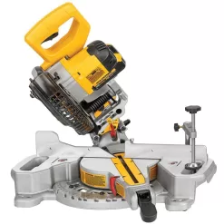 DEWALT DCS361BWCB246CK 20V MAX Lithium-Ion Cordless 7-1/4 in. Sliding Miter Saw with 6.0 Ah Battery, 4.0 Ah Battery, Charger and Bag