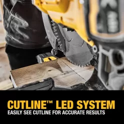 DEWALT DCS781B 60V Lithium-Ion 12 in. Cordless Sliding Miter Saw (Tool Only)