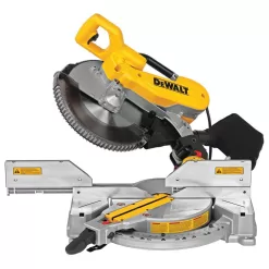 DEWALT DWS716WDWX724 15 Amp Corded 12 in. Compound Double Bevel Miter Saw with 29.8 lbs. Compact Miter Saw Stand with 500 lbs. Capacity
