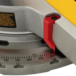 DEWALT DWS779WDWX725B 15 Amp Corded 12 in. Double Bevel Sliding Compound Miter Saw, Blade Wrench, Material Clamp and Heavy-Duty Work Stand