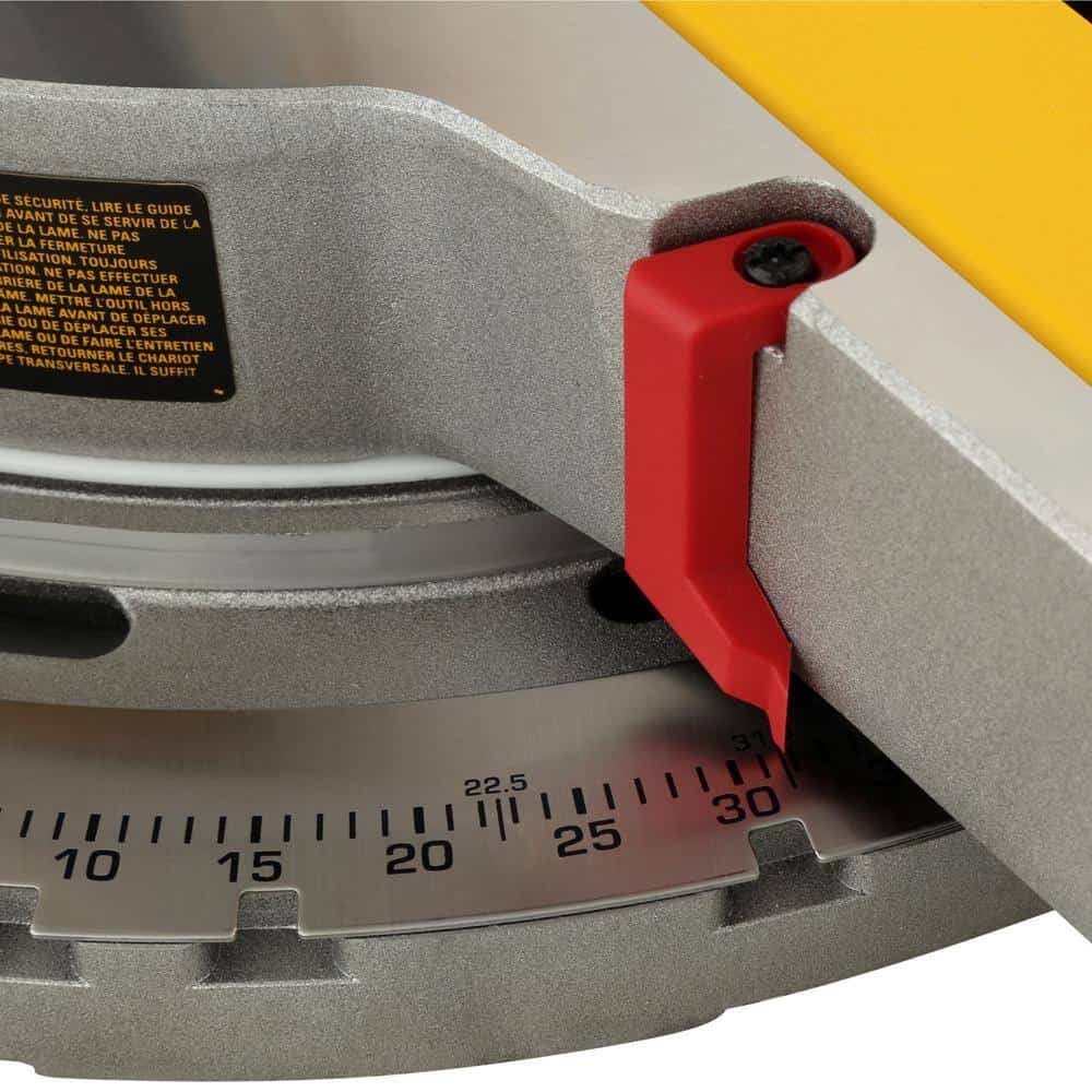 DEWALT DWS779WDWX725B 15 Amp Corded 12 in. Double Bevel Sliding Compound Miter Saw, Blade Wrench, Material Clamp and Heavy-Duty Work Stand