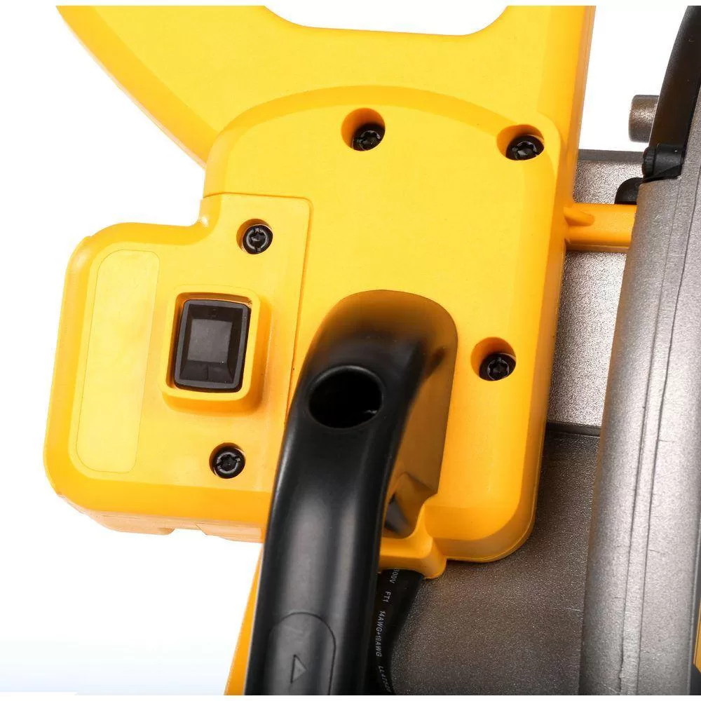 DEWALT 15 Amp Corded 12 in. Double Bevel Sliding Compound Miter Saw Kit with Compact Miter Saw Stand with 500 lbs. Capacity