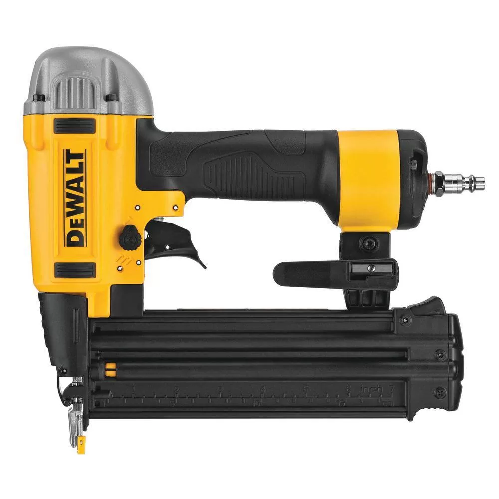 DEWALT DWFP1KIT18200-2 6 Gal. 165 PSI Heavy-Duty Electric Pancake Air Compressor, 18-Gauge Brad Nailer and 2 in. x 18-GA Brads (2500 per Pack)