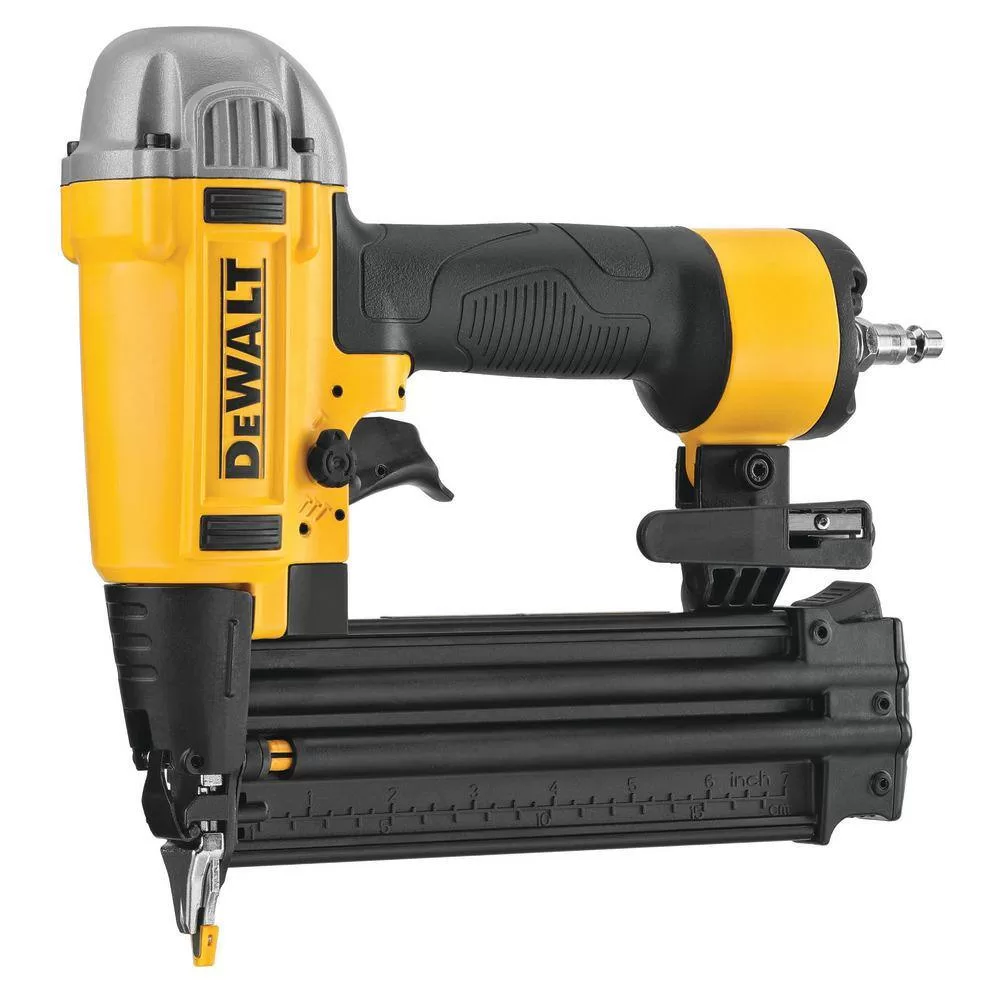 DEWALT DWFP1KIT18200-2 6 Gal. 165 PSI Heavy-Duty Electric Pancake Air Compressor, 18-Gauge Brad Nailer and 2 in. x 18-GA Brads (2500 per Pack)