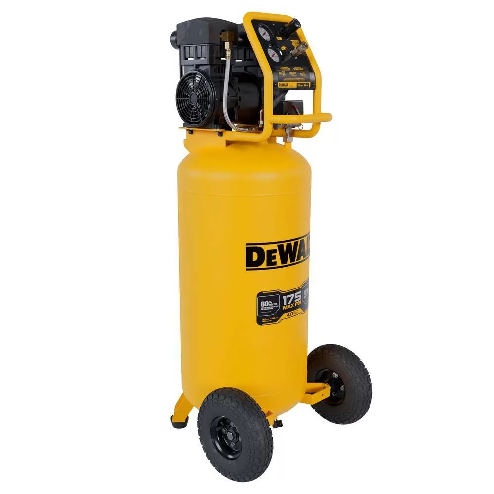 DEWALT DXCMSAC260 26 Gal. 175 PSI Ultra Quiet Portable Electric Air Compressor