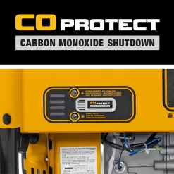 DEWALT DXGNR4000 4000-Watt Manual Start Gas-Powered Portable Generator with Premium Engine, Covered Outlets and CO Protect