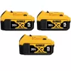 DEWALT DCB205-3 20V MAX XR Premium Lithium-Ion 5.0Ah Battery (3 Pack)