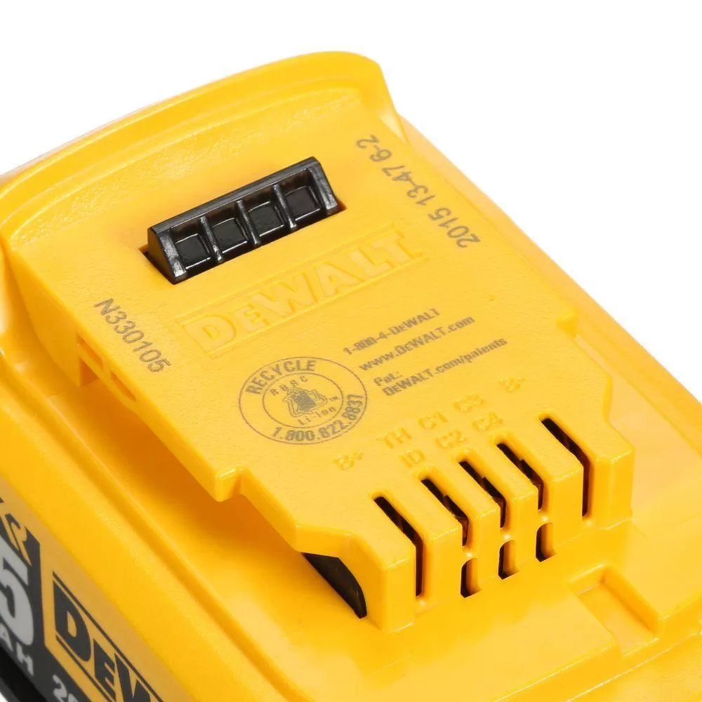 DEWALT DCB205-6 20V MAX XR Premium Lithium-Ion 5.0Ah Battery (6 Pack)