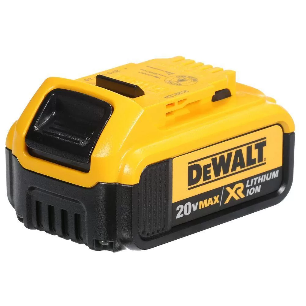 DEWALT DCB346-3 20V MAX XR Premium Lithium-Ion 6.0Ah Battery, 20V MAX XR 4.0Ah Battery, and 20V MAX 2.0Ah Battery