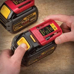 DEWALT DCBP315-2CWB606 Powerstack 20V Lithium-Ion 5.0 Ah and 1.7 Ah Batteries, FLEXVOLT 20V/60V MAX Lithium-Ion 6.0Ah Battery and Charger