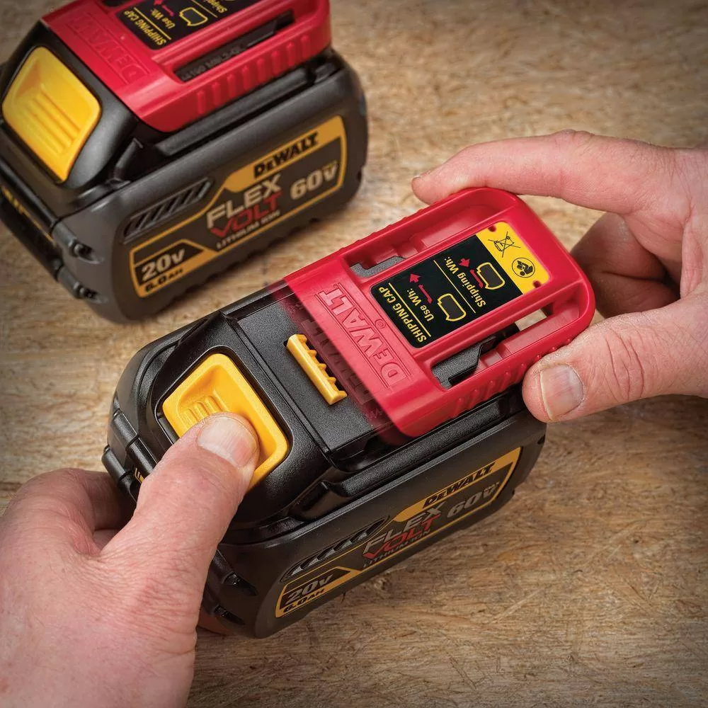 DEWALT DCBP315-2CWB606 Powerstack 20V Lithium-Ion 5.0 Ah and 1.7 Ah Batteries, FLEXVOLT 20V/60V MAX Lithium-Ion 6.0Ah Battery and Charger