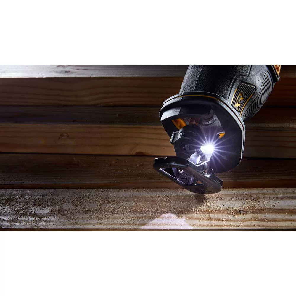 DEWALT DCS382BWCB205-2 20V MAX XR Lithium-Ion Cordless Brushless Reciprocating Saw with (2) 20V MAX XR Premium Lithium-Ion 5.0 Ah Battery Packs