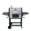 Dyna-Glo DGN486SNC-D Heavy-Duty Large Charcoal Grill in Black and Stainless Steel