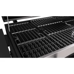 Dyna-Glo DGN486SNC-D Heavy-Duty Large Charcoal Grill in Black and Stainless Steel