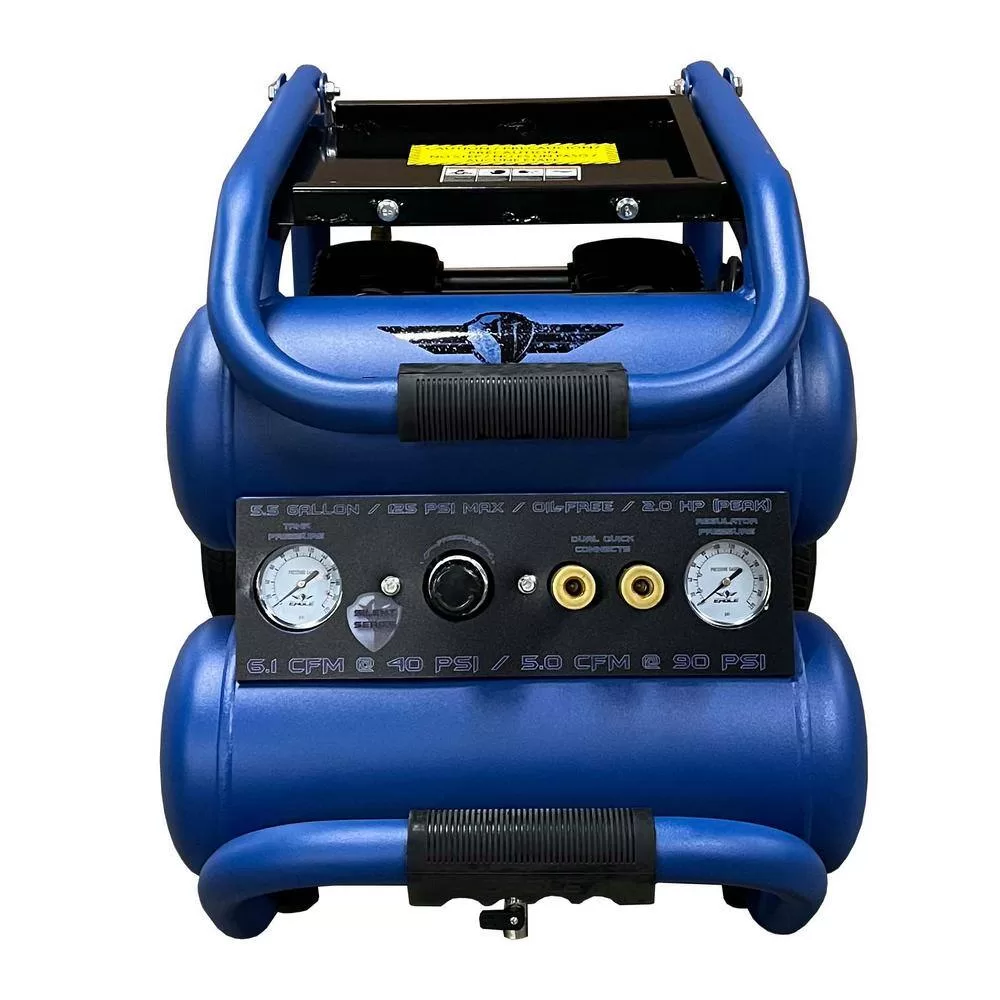 Eagle EA-5000 Silent Series, 2.0 HP Electric 115-Volt, Oil Free Air Compressor