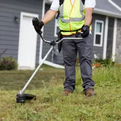 ECHO eFORCE 56V X Series 17 in. Brushless Cordless Battery String Trimmer/Brushcutter with 5.0 Ah Battery and Rapid Charger