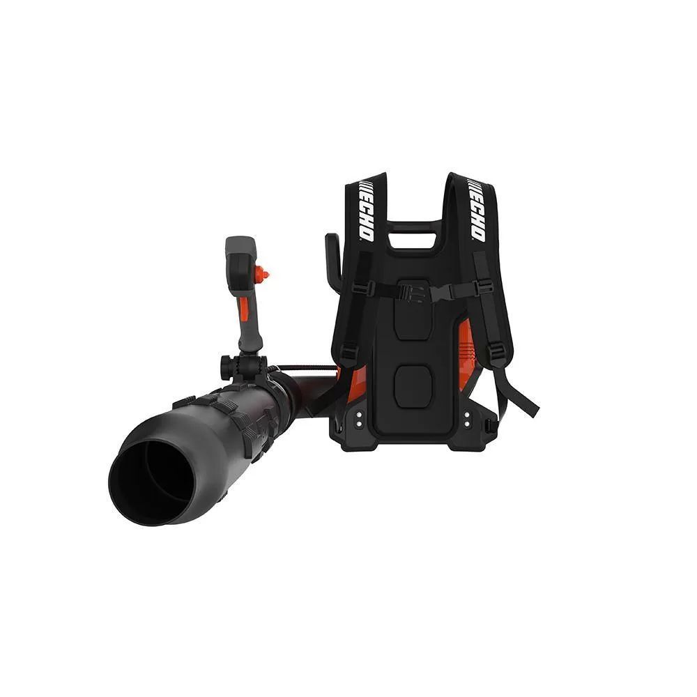 ECHO eFORCE 56V 195 MPH 795 CFM Cordless Battery Backpack Blower w/Tube Throttle & (2) 5.0Ah Batteries & Dual Port Charger