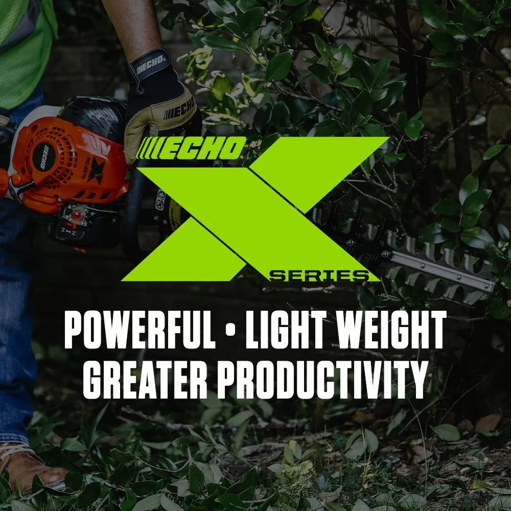 ECHO HCS-2810 28 in. 21.2 cc Gas 2-Stroke Engine X Series Single-Sided Hedge Trimmer