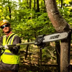 ECHO PPF-2620 12 in. 25.4 cc Gas 2-Stroke X Series Straight Shaft Power Pole Saw with Shaft Extending to 96 in.