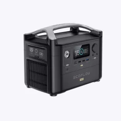 EcoFlow EFRIVER600PRO-AM 600W Output/1200W Peak Push-Button Start Battery Generator RIVER Pro Fast Charging