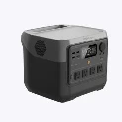 EcoFlow ZMR620-B-US 800W Output/1600W Peak Push-Button Start Battery Generator RIVER 2 Pro, LFP Battery, Fast Charging