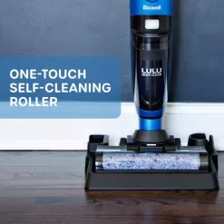ECOWELL P04 Lulu QuickClean Cordless Bagless Wet/Dry Self Cleaning Vacuum Cleaner and Mop for Hard Floors and Rugs