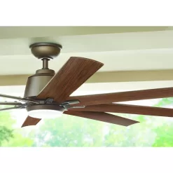 Home Decorators Collection Kensgrove 72 in. Integrated LED Indoor/Outdoor Espresso Bronze Ceiling Fan with Light and Remote Control