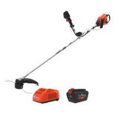 ECHO eFORCE 56V X Series 17 in. Brushless Cordless Battery String Trimmer/Brushcutter with 5.0 Ah Battery and Rapid Charger