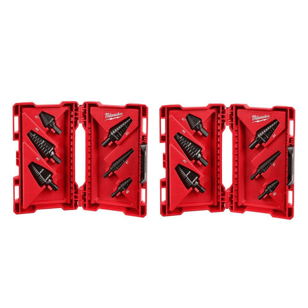 Milwaukee 48-89-9224-48-89-9224 Black Oxide Step Drill Bit Set (12-Piece)