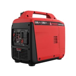 A-iPower GXS1500i 1500-Watt Recoil Start Gasoline Powered Ultra-Light Inverter Generator with 60cc OHV Engine and CO Sensor Shutdown